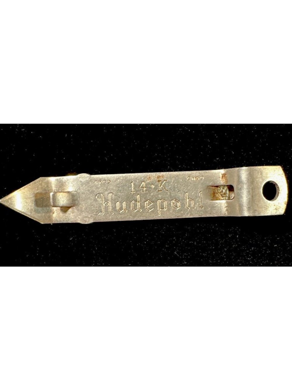 Hudepohl 14-K Steel Can & Bottle Opener Vintage 1950s Rustic Barware Tool